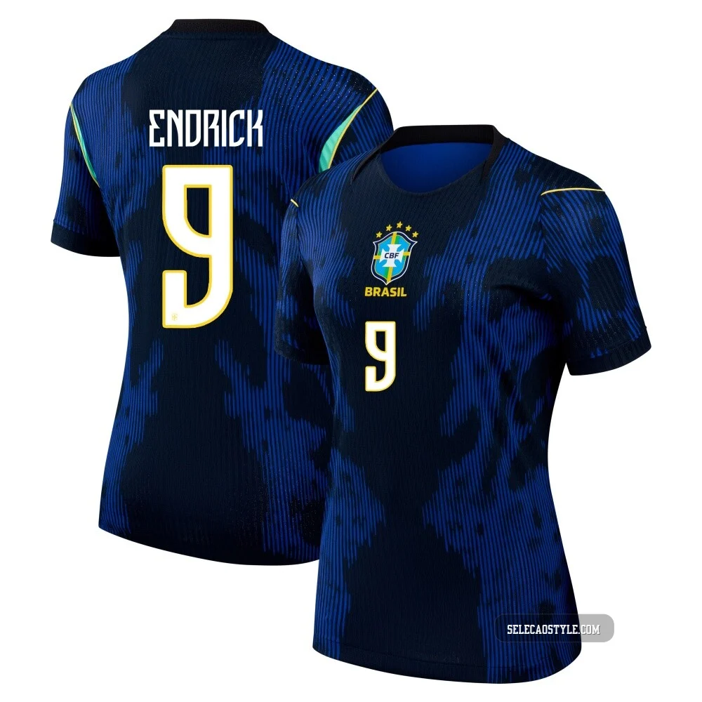 Brazil National Team Endrick Fan Jerseys - Men's, Women's and