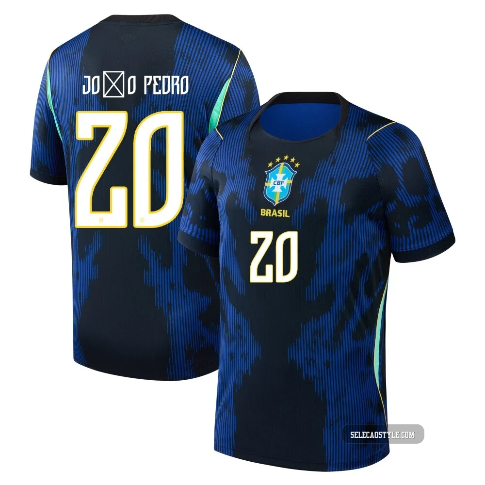 Brazil National Team João Pedro Fan Jerseys - Men's, Women's and